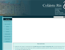 Tablet Screenshot of colaisteris.ie